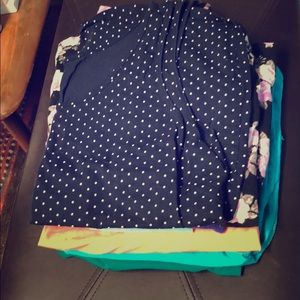 Lots of 9 Maurice’s Torrid H&M Long Cotton Tanks!